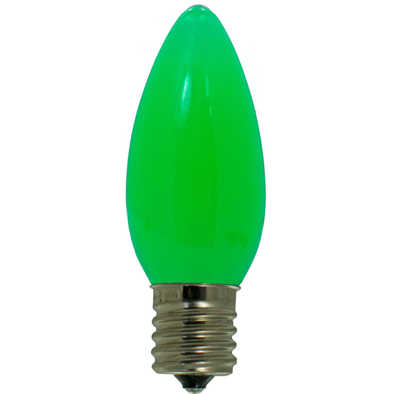 Green Solid LED Light Bulbs