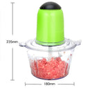 GobekUsa 2L Stainless Steel Electric Meat Grinder & Chopper - Multifunctional Kitchen Processor