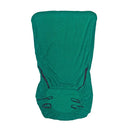 Green textured jacquard elastic seat covers dining room chair slipcover by Decorbites