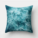 Green tropical leaves forest pillowcase living room nature decor by Decorbites