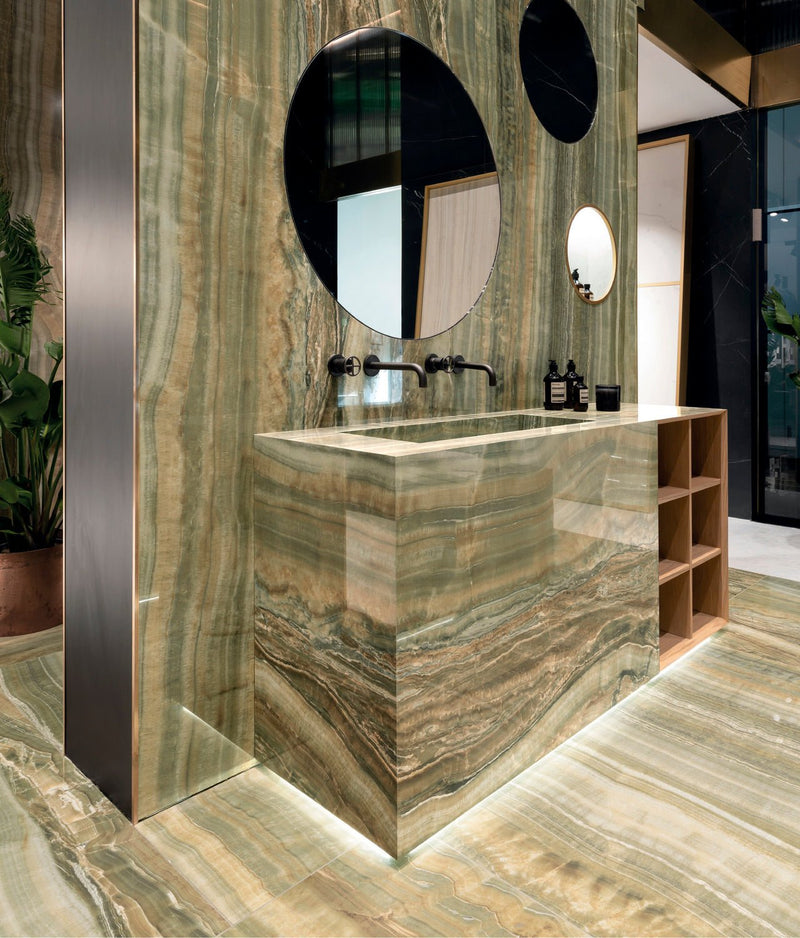 Green Vein Cut Onyx Maxfine