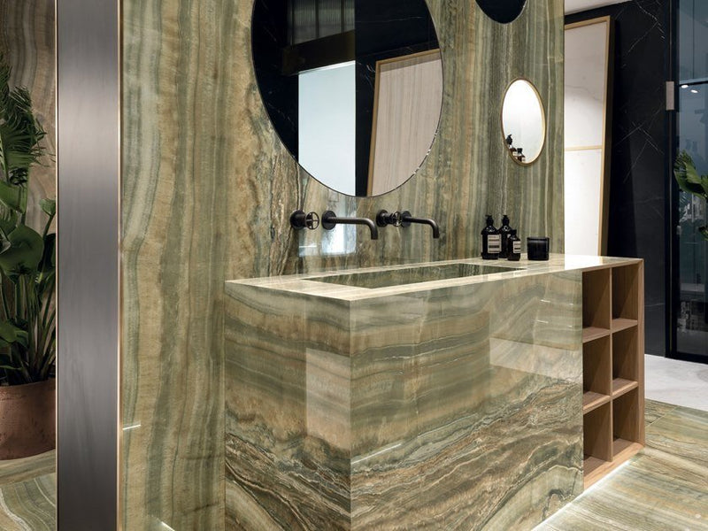 Green Vein Cut Onyx Maxfine