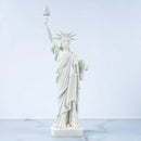 Green & white liberty statue model office desk decor by Decorbites