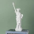 Green & white liberty statue model office desk decor by Decorbites
