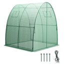 6 x 6 x 6.6 FT Outdoor Wall-in Tunnel Greenhouse by LJGDeals