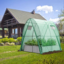 6 x 6 x 6.6 FT Outdoor Wall-in Tunnel Greenhouse by LJGDeals