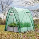 6 x 6 x 6.6 FT Outdoor Wall-in Tunnel Greenhouse by LJGDeals