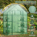 Portable 4 Tier Walk-in Plant Greenhouse with 8 Shelves by LJGDeals