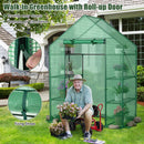 Portable 4 Tier Walk-in Plant Greenhouse with 8 Shelves by LJGDeals