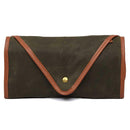 Canvas Roll-Up Clutch Organizer