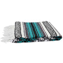 Sea Green Mexican Falsa Yoga Blanket