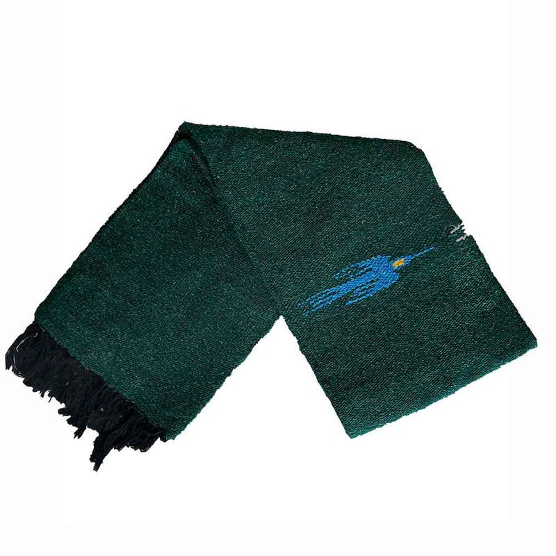 Dark Green Baja Thunderbird Blanket, photo 6 of 7