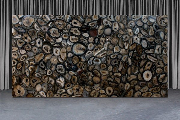 Grey Agate Precious Stone