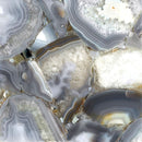 Grey Agate Precious Stone