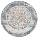 Grey Indoor & Outdoor Rug for Balcony Oriental Pattern