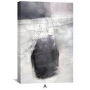 Grey Stroke Abstract Canvas