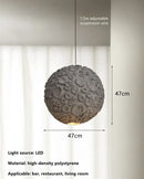 GobekUsa Grey Wabi Sabi Chandelier for Living Room, Dining, & Coffee Store