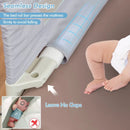 Vertical Lifting Baby Bed Rail with Double Safety Lock by LJGDeals