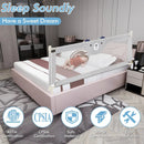 Vertical Lifting Baby Bed Rail with Double Safety Lock by LJGDeals