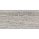 Grigio Al Matte Travertine Look Porcelain Tiles 12x24