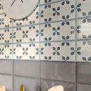 Grigio Glossy Ceramic Tiles 4x8