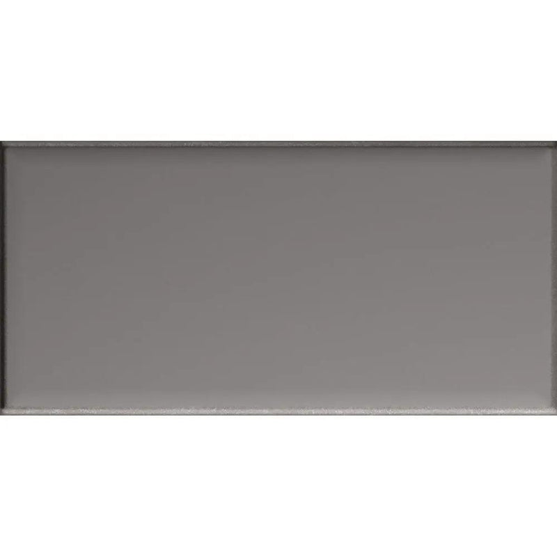 Grigio Glossy Ceramic Tiles 4x8