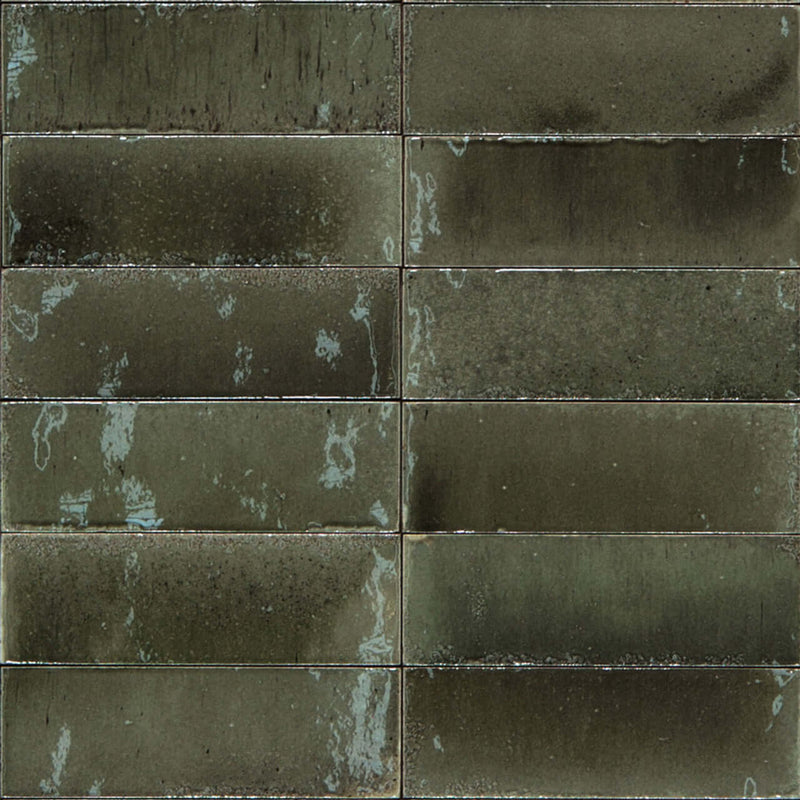 Gleeze Bianco Glossy Porcelain 3"x8"