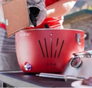 Grill Time Tailgater GTX Portable Charcoal Grill with Glass Hood Perfect for Camping Accessories