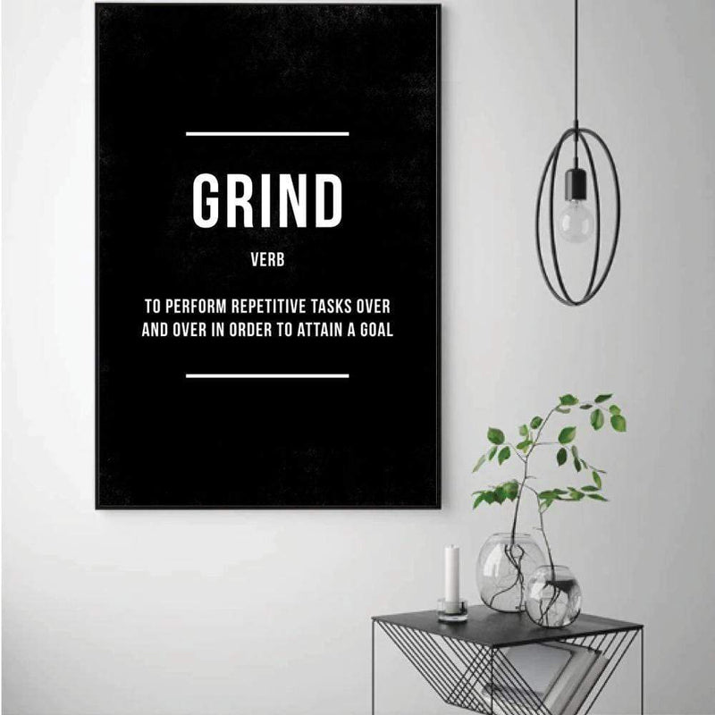 Grind Canvas