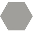 Gris Fonce Matte Hexagon Ceramic Tiles 8 1/4