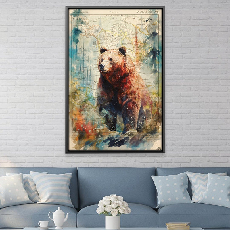 Grizzly 1 Canvas