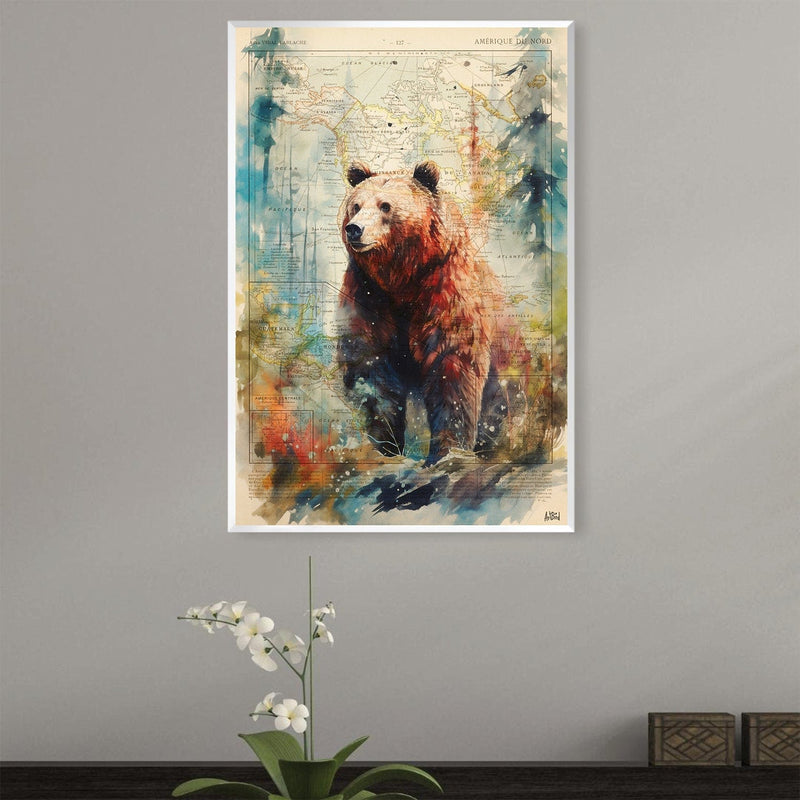 Grizzly 1 Canvas