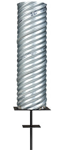 Foundation Sleeve for Aluminum Flagpole with Lightning Grounding Rod by Flagman of America