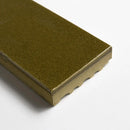 Grove Leather Subway Glazed Terracotta Tiles 2 1/4x7 9/16