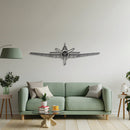 F6F Hellcat Front Metal Aircraft Wall Art - NCP0277