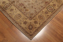 5'6" x 8'6" Handmade Oriental Area Rug 100% Wool HE02 GRE Brown