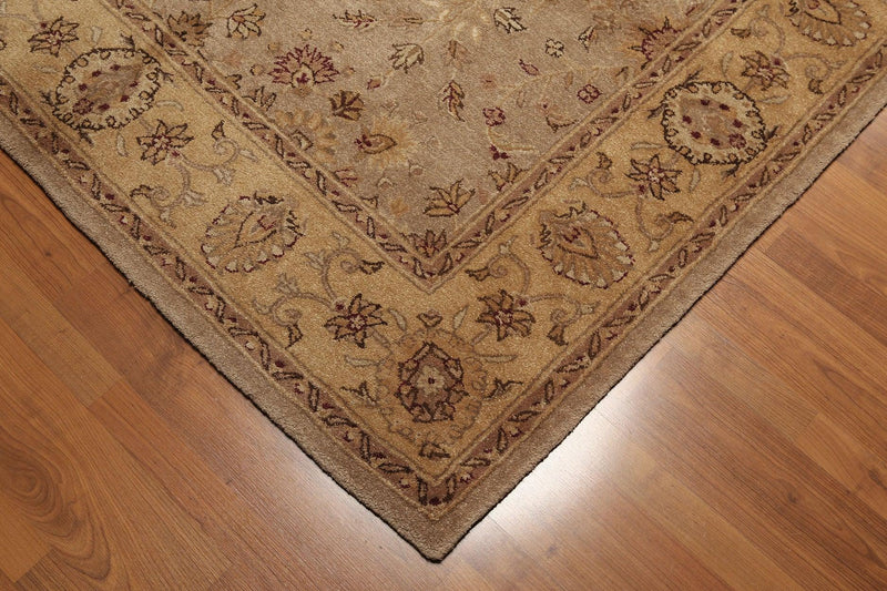 5'6" x 8'6" Handmade Oriental Area Rug 100% Wool HE02 GRE Brown
