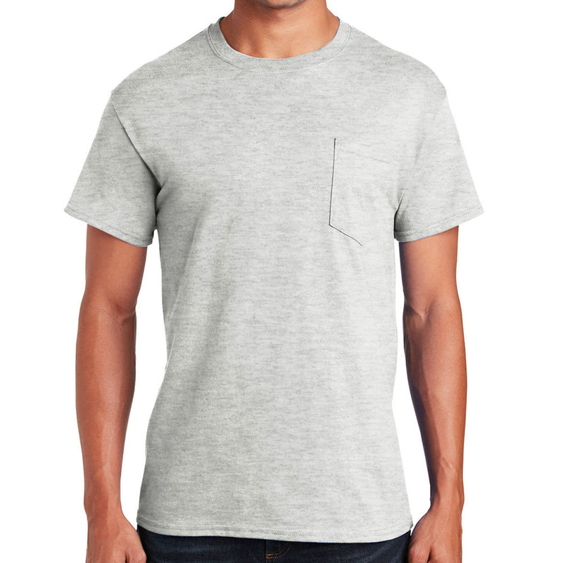 Men's Big Size Ultra Cotton Pocket Crew Neck T-Shirt