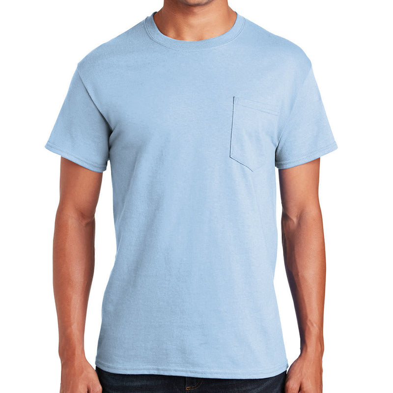 Men's Big Size Ultra Cotton Pocket Crew Neck T-Shirt