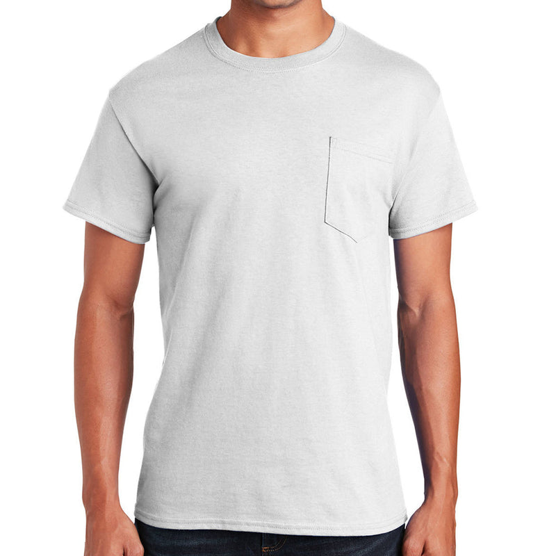 Men's Big Size Ultra Cotton Pocket Crew Neck T-Shirt