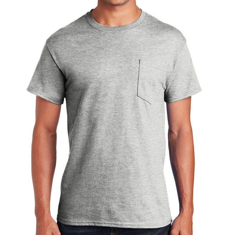 Men's Big Size Ultra Cotton Pocket Crew Neck T-Shirt