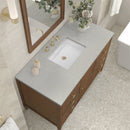 James Martin Myrrin 48" Single Bathroom Vanity, Mid-Century Walnut