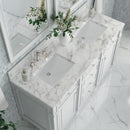 James Martin Bristol 60" Double Bathroom Vanity, Bright White