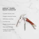 Admiral Corkscrew with Rosewood Handle by Viski