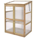 30 x 22 x 43 Inch Garden Portable Wooden Greenhouse by LJGDeals