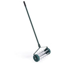 18 Inch Rolling Lawn Aerator with Anti-slip Handle and Tine Spikes by LJGDeals