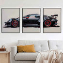 GobekUsa GT3 RS Sports Car Canvas Wall Art