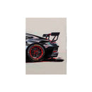 GobekUsa GT3 RS Sports Car Canvas Wall Art