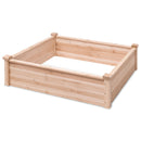 Wooden Square Garden Vegetable Flower Bed by LJGDeals