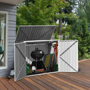 Horizontal Storage Shed 68 Cubic Feet for Garbage Cans by LJGDeals